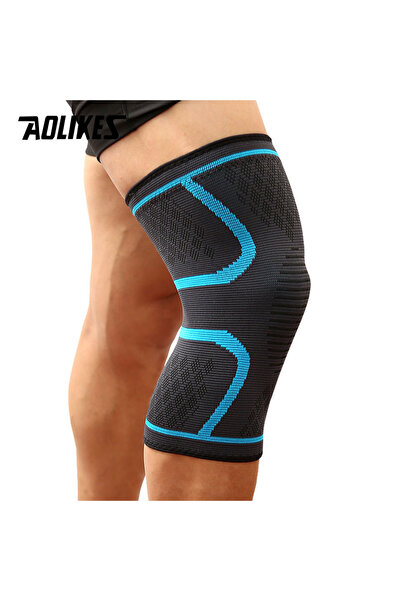 Aolikes دعامة ضغط للركبة مقاس L باللون الأزرق السماوي، قطعة واحدة، للنساء، لت...
