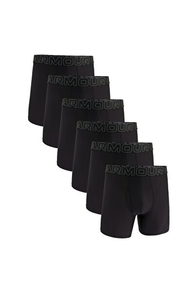 Under Armour Herren Boxershorts, 6er-Pack - Performance Tech Mesh Boxer Brief...