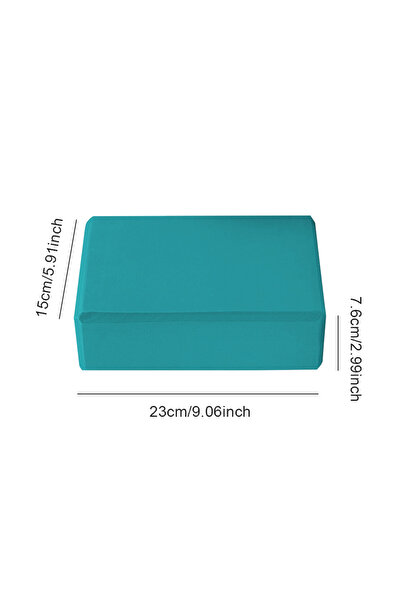 APWIKOGER Green Colored EVA Yoga Block Brick Non-Slip Body Shaping Health Training Sports Stretching Exercise