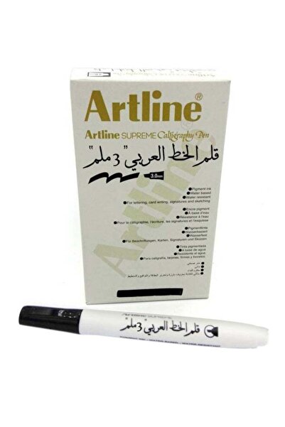 artline قلم الخط الفاخر أسود/أبيض EPF-243ABBK