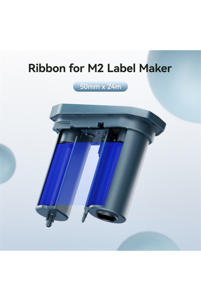 choice2 شريط كربوني خاص من بلو ريبون لطابعة ملصقات Niimbot M2، أشرطة ملصقات، صانع ملصقات الباركود، ألوان
