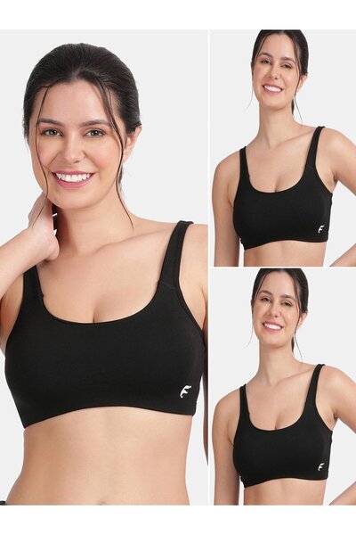Envie By Styli Pack of 2 - Removable Pad Sports Bra