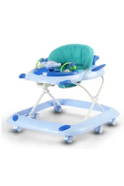 Little Bird Prewalker, 6 months+, blue adjustable seat, 6 wheels