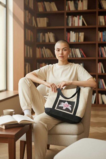 Malika Bez Çanta, Omuz Çantası, Tote Çanta ,Baskılı Çanta,Kanvas Çanta,Plaj Ç...