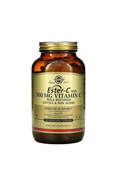 Solgar Ester-C Plus, Vitamina C 500mg 250 capsule vegetale -