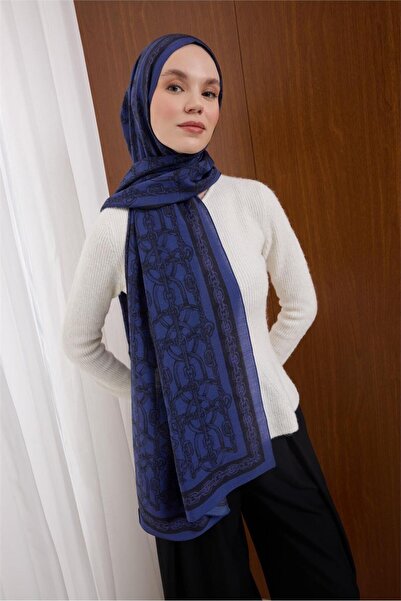 Silk Home Viskon Mayda Shawl Funda Chain Patterned Tok Posture Correcting 190X70