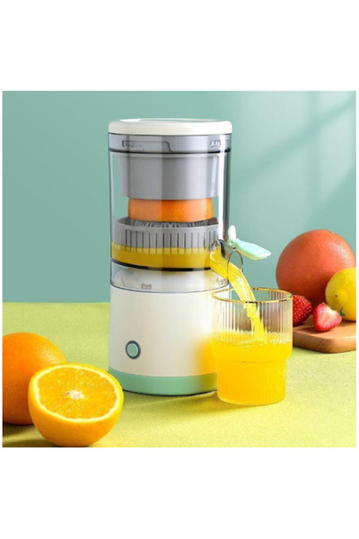 EHOME Citrus Fruit Juicer First Cold Press Portable Cordless 360 Degree Multi...