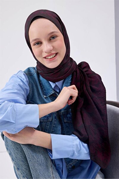 Silk Home Urban Hours Harmony Dark Brown Mayda Shawl 190X70