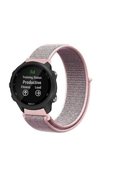 Tagomoon Garmin Forerunner 245 / 245 Music ile Uyumlu Kordon Cırt Cırtlı Spor...