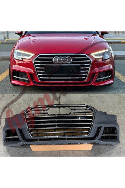 HYM AUDİ A3 S3 ÖN TAMPON PANJUR SETİ SEDAN 2016 2020 UYUMLU