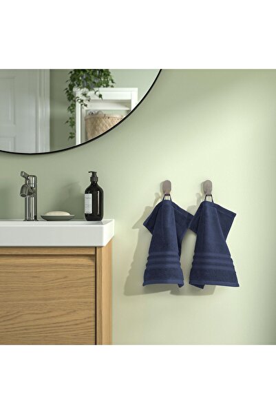 IKEA Hand Towel, Dark Blue, 30X30 cm