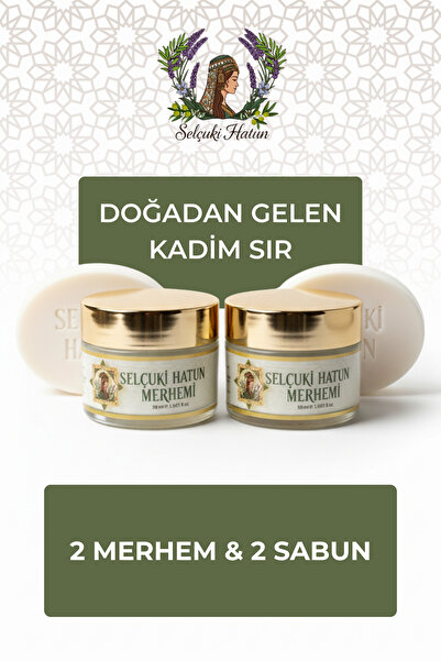 Selçuki Hatun Paket(2 Sabun 2 Merhem)