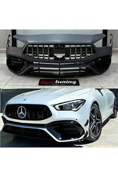 HYM TUNİNG Mercedes W118 Cla 45 Uyumlu Ön Tampon Ve Panjur Seti