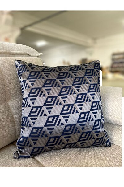 Evondi 45 X 45 Self-Printing Geometric Pattern Cushion Cover - Washable Fabri...