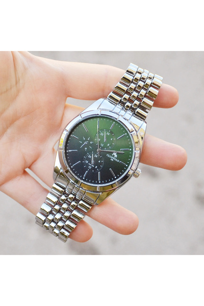 Polo Silver Metal Kordon Erkek Saati 3743
