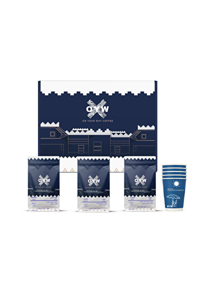 OYW حبوب قهوة كاملة مجموعة 3 محاصيل بحجم 250 جرام لكل محصول