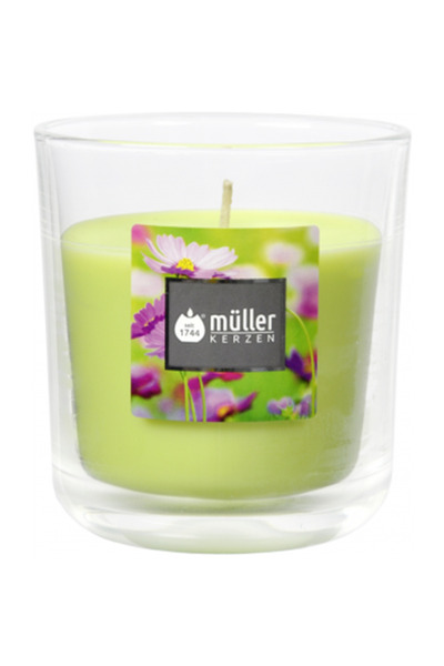 Mueller kerzen LUMANARE PARF IN PAHAR MEDIU 88/80 MM - flori de camp