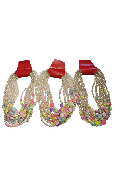 hüseyin ceran 30 adet hac umre hediyesi kolye renkli deniz kabuğu