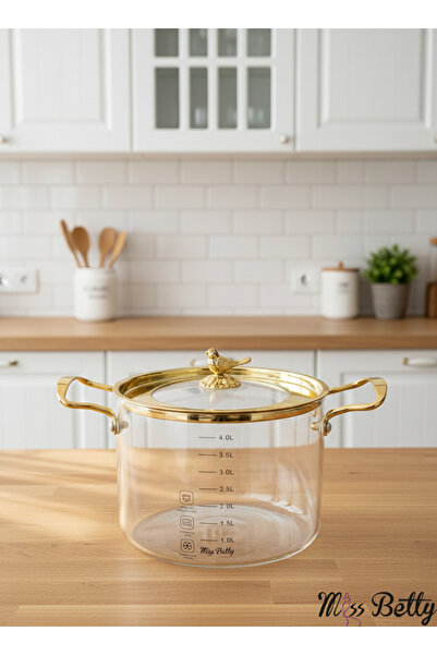 Miss Betty Paradise Glass Pot 4.5 Lt