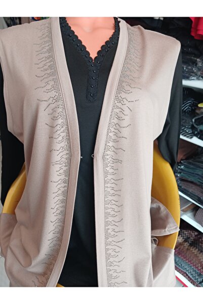 Sema stilbutik Anne yelek penye kumaş