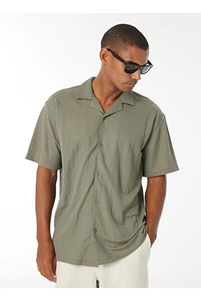 GMG FIRENZE Ανδρικό πουκάμισο Gmg Florence Regular Fit με κουμπιά και γιακά χ...