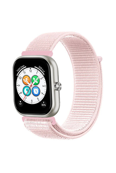 Tagomoon Honor Choice Watch ile Uyumlu Kordon Cırt Cırtlı Spor Kumaş Kayış