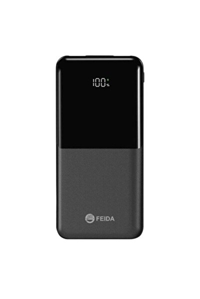 FEIDA بنك طاقة فيدا 10000 بقوة 22.5 واط (شحن سريع + منفذي USB) مع شاشة عرض رقمية