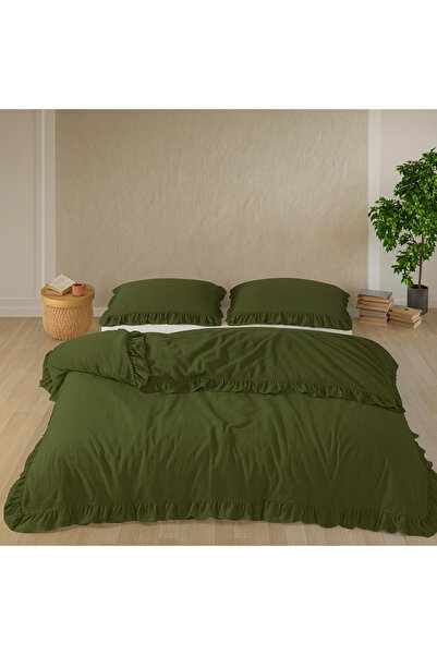 Naturel Collection Δίχρωμο Σετ Παπλωματοθήκης Διπλού Μεγέθους