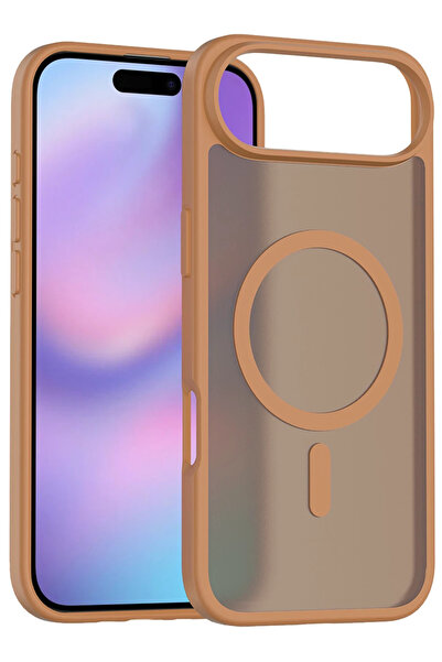 Joko 1612847747 غطاء ابل ايفون 17 اير جوتا ماج سيف - (114728) تيتانيوم صحراوي