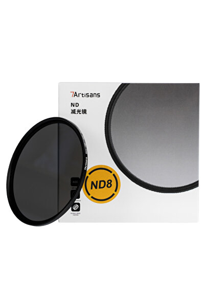 7artisans Φίλτρο Ουδέτερης Πυκνότητας 62 χιλιοστών ND8