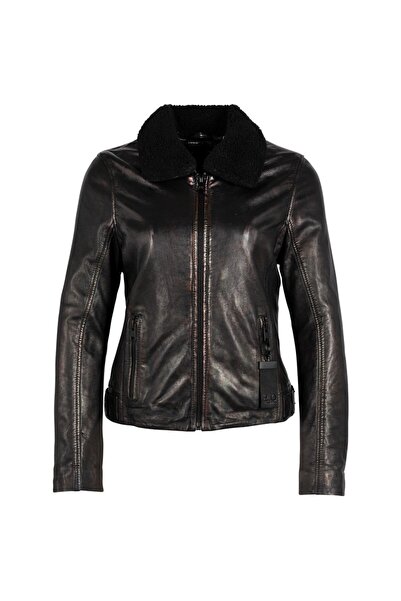 mauritius Women's Leather Jacket 2.0 by Black G2WKavita