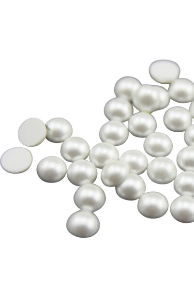 Klassiqe 6 mm Seramik Hotfix İnci Beyaz – 720 Adet | Ütüyle Yapışan Dekoratif...