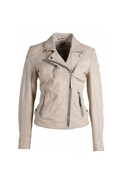 mauritius Geaca de Piele Dama Gipsy Crem PGG