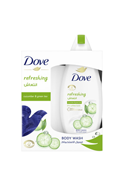 Dove (Dove) غسول الجسم دوف المنعش - خيار 250 مل | جل استحمام منعش ومرطب