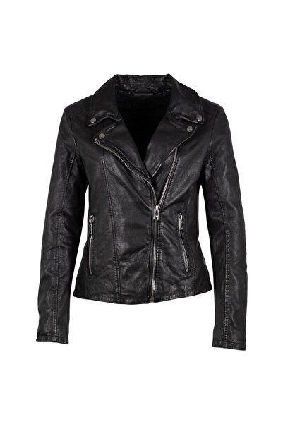 mauritius Women's Leather Jacket 2.0 by Black G2WByra