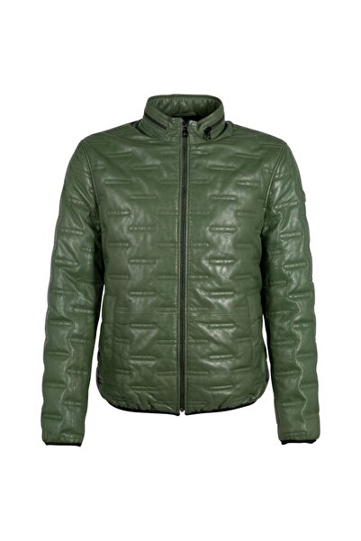 mauritius Geaca de Piele Barbati Gipsy Verde GMCalep