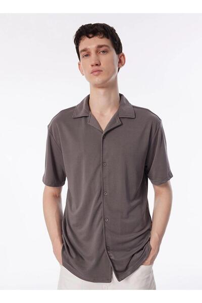 GMG FIRENZE Ανδρικό πουκάμισο Gmg Florence Regular Fit με απασχολημένο γιακά ...