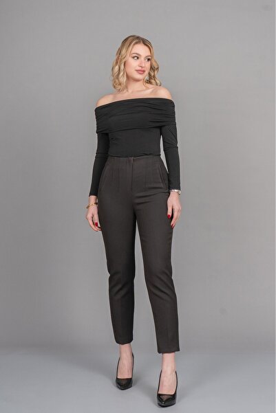 MissVina PANTALONI FLETOLU BORU PAÇA LİKRALI 30334