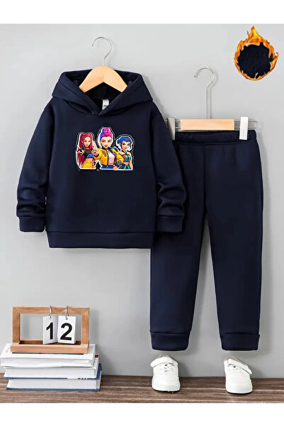 Machi Set de trening pentru fete de iarnă SHuntrix 5 6 7 8 9 10 11 12 ani