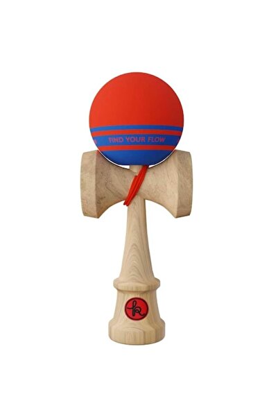Kendama Europe Kendama Record Rosu, Base cup,cupe mari 18. 5 cm + set ata cadou