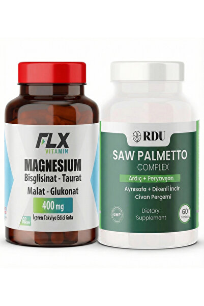 RDU Saw Palmetto Complex 60 Tablet - Flx Magnezyum Malat Glisinat Taurat 60 Tablet