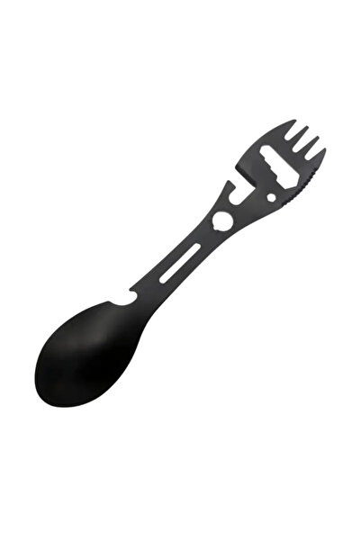 Choice 1pc 10 in 1 Multifunctional Outdoor Camping Survival Fork Spoon Kitche...