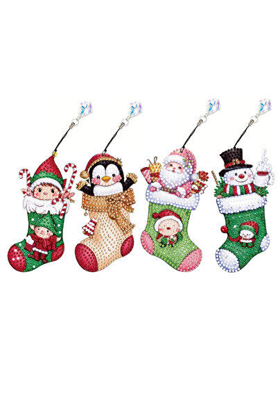 Choice SQ109 4 مجموعات فواصل كتب فنية ماسية يمكنك صنعها بنفسك، فواصل كتب ذات ...