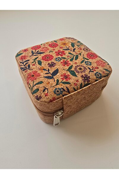 Liva Craft طقم خياطة مع حقيبة - نمط زهور صغيرة