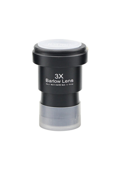 Choice 3X 1.25 Inch 2X/3X/5X Telescope Barlow Lens - Fully Metal Coated Optical Glass with M42 Camera Mount