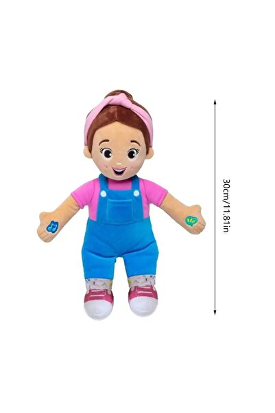 Choice هناك موسيقى 2025 / دمية رايتشل القطيفة، دمية رايتشل تغني موسيقى، لوازم حفلات أعياد الميلاد، ديكور