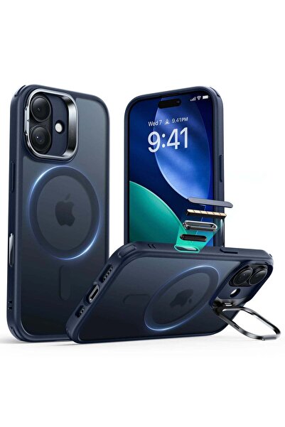 ESR Apple iPhone 17 Classic Hybrid Kamera Kontrol Koruma Butonlu Magsafe Stan...