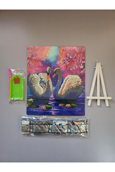 Liva Craft ΚΙΤ ΚΕΝΤΗΜΕΝΤΟΥ ΜΕ ΧΑΡΤΟΚΑΡΤΟΝΙΚΕΣ ΧΑΝΤΡΕΣ - ΚΥΚΝΟΙ 21 Χ 25 ΕΚ