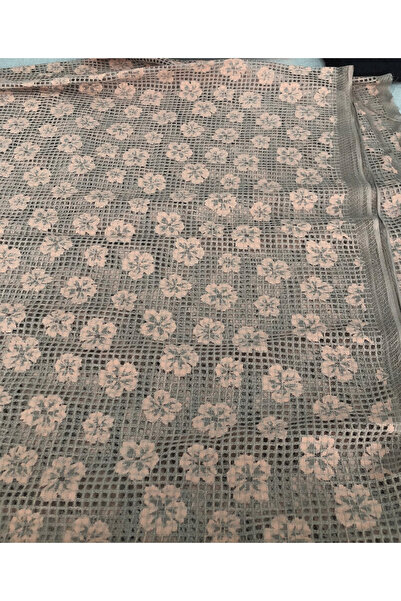 turkanlarhome Floral Pattern Lace Fabric-Soft Texture Stylish and Elegant Cof...