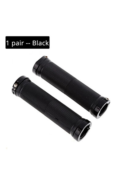 Choice مقابض دراجة سوداء، مقابض دراجة طريق وجبل، مقابض دراجة جبلية، قفل ثنائي...